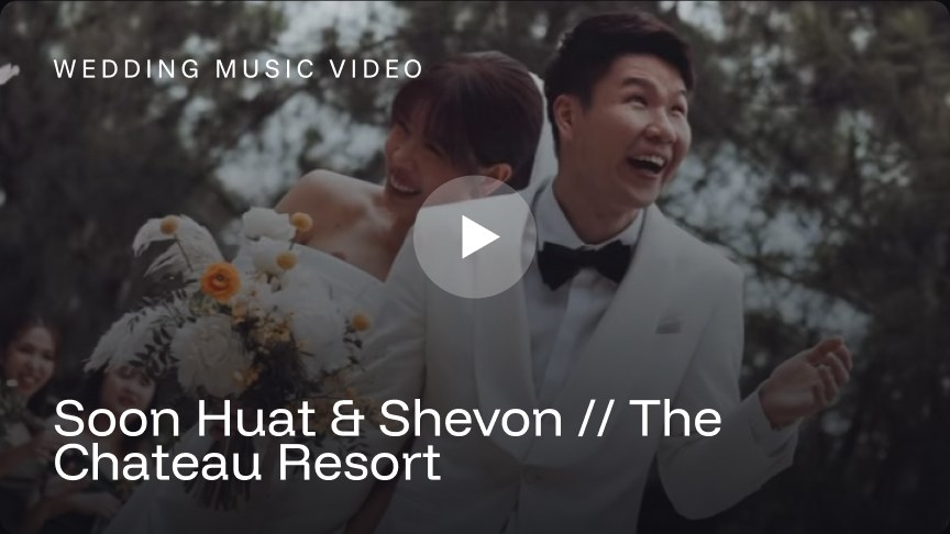 Wedding music video: Soon Huat & Shevon // The Chateau Resort